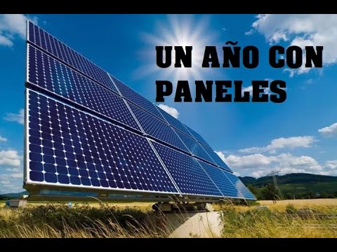 UN AÑO CON PANELES SOLARES – ¿SE AHORRA O NO?