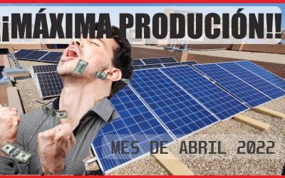 INTALACION FOTOVOLTAICA – Abril22 -🌞 ¡¡SUPER PRODUCCION!!🌞